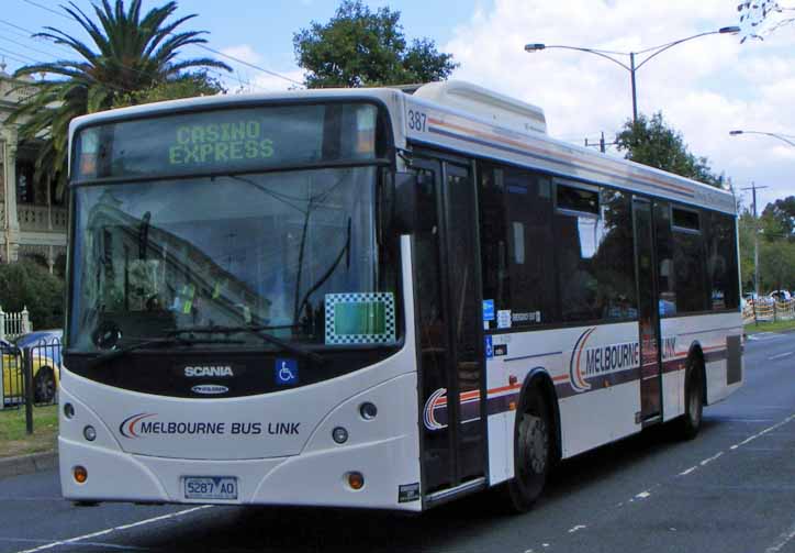 Melbourne Bus Link Scania L94UB Volgren 387